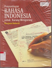 Image of PENYUNTINGAN BAHASA INDONESIA UNTUK KARANG MENGARANG