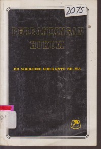 Image of PERBANDINGAN HUKUM