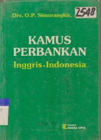 Image of KAMUS PERBANKAN INGGRIS - INDONESIA