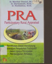 Image of PRA PARTICIPATORY RURAL APPRAISAL