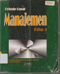 Image of PRINSIP DASAR MANAJEMEN