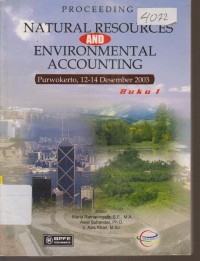 Image of NATURAL RESOURCES AND ENVIRONMENTAL ACCOUNTING