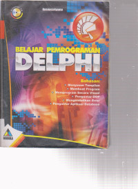 Image of BELAJAR PEMROGRAMAN DELPHI