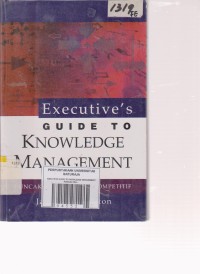 Image of EXECUTIVE'S GUIDE TO KNOWLEDGE MANAGEMENT