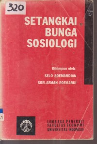 Image of SETANGKAI BUNGA SOSIOLOGI