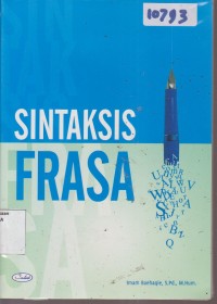 Image of SINTAKSIS FRASA