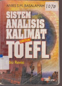 Image of SISTEM ANALISIS KALIMAT UNTUK TOEFL