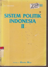 Image of SISTEM POLITIK INDONESIA II