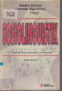 Image of SOSIOLINGUISTIK PERKENALAN AWAL