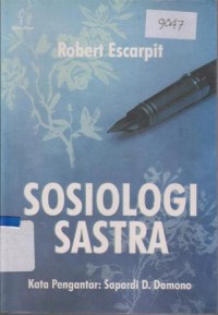 Image of SOSIOLOGI SASTRA