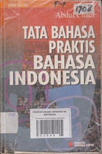 Image of TATA BAHASA PRAKTIS BAHASA INDONESIA