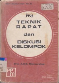 Image of TEKNIK RAPAT DAN DISKUSI KELOMPOK