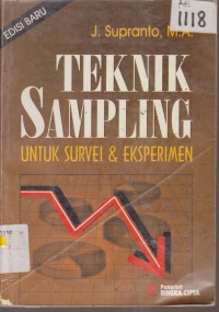 Image of TEKNIK SAMPLING UNTUK SURVEI & EKSPERIMEN