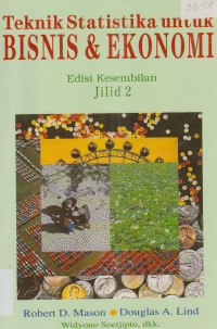 Image of TEKNIK STATISTIKA UNTUK BISNIS DAN EKONOMI
