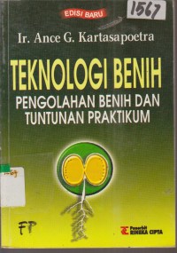 Image of TEKNOLOGI BENIH PENGOLAHAN BENIH DAN TUNTUNAN PRAKTIKUM