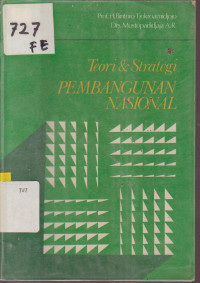 Image of TEORI DAN STRATEGI PEMBANGUNAN NASIONAL