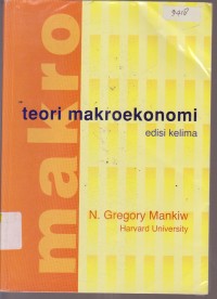 Image of TEORI MAKROEKONOMI EDISI KELIMA