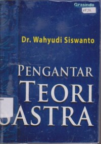 Image of PENGANTAR TEORI SASTRA