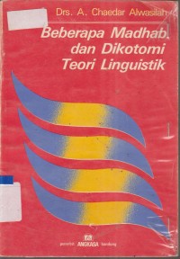 Image of BEBERAPA MADHAB DAN DIKOTOMI TEORI LINGUISTIK
