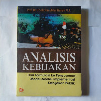 Image of ANALISIS KEBIJAKAN