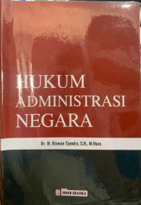 Image of Hukum Administrasi Negara