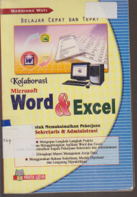 Image of KOLABORASI MICROSOFT WORD & EXCEL