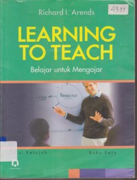 Image of LEARNING TO TEACH