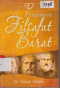 Image of PENGANTAR FILSAFAT BARAT