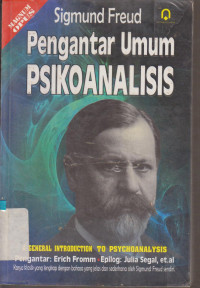 Image of PENGANTAR UMUM PSIKOANALISIS