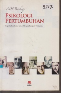 Image of PSIKOLOGI PERTUMBUHAN KEPRIBADIAN SEHAT UNTUK MENGEMBANGKAN OPTIMISME