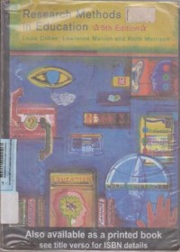 Image of RESEACH METHODS IN EDUCATION 5th EDITION