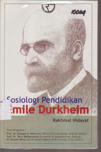 Image of SOSIOLOGI PENDIDIKAN EMILE DURKHIEM