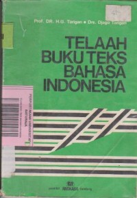 Image of TELAAH BUKU TEKS BAHASA INDONESIA