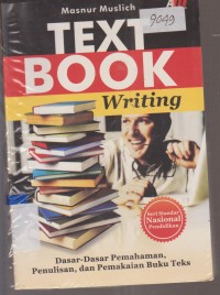 Image of TEX BOOK WRITING DASAR-DASAR PEMAHAMAN ,PENULISAN,DAN PEMAKAIAN BUKU TEXS